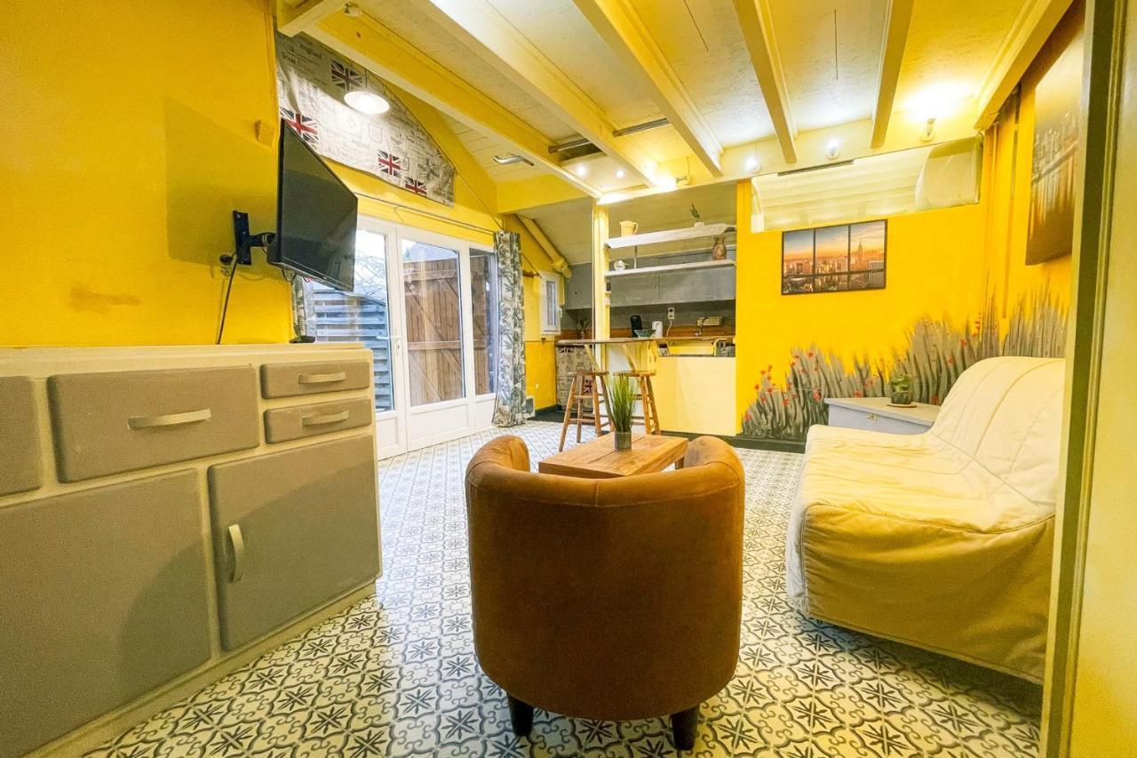 #M1 La Maisonnette Des 3 Ponts Terrace แซงต์-เอแกรฟ ภายนอก รูปภาพ
